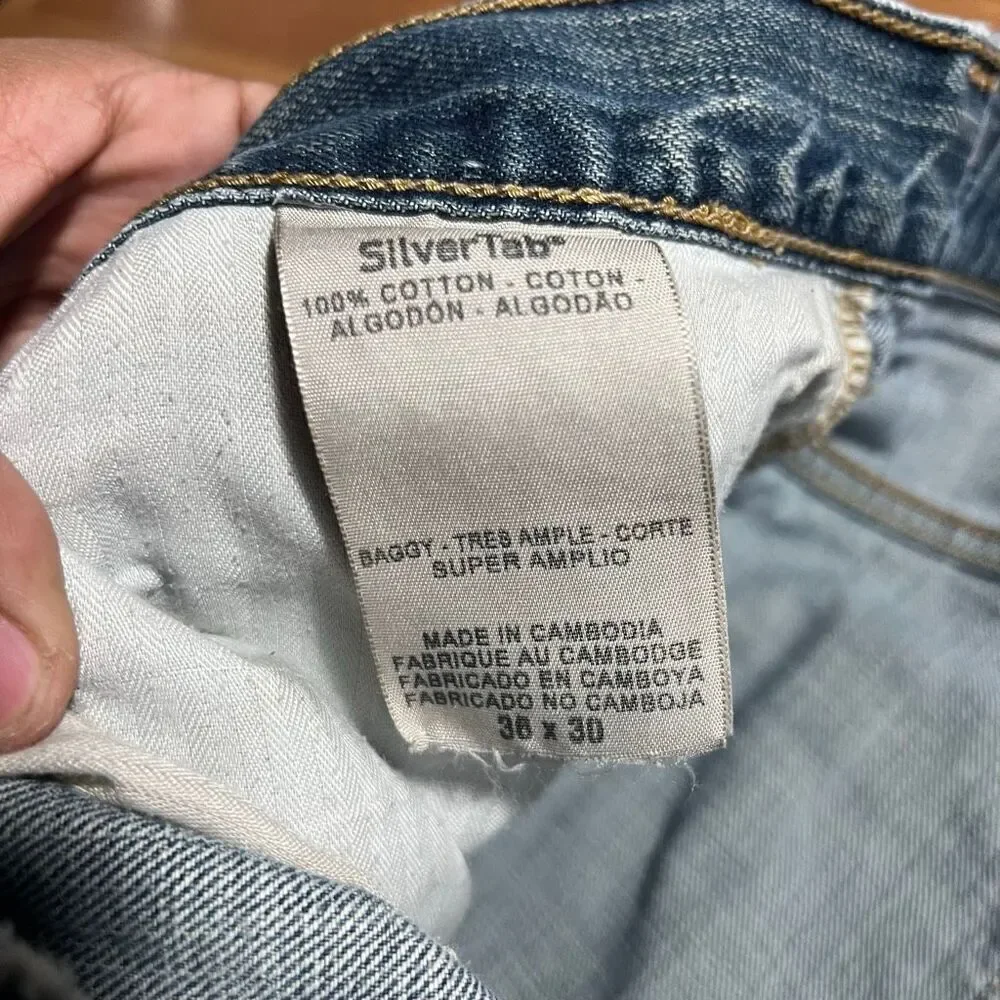 Y2K Levi’s Silvertab Men’s Baggy Skater Jeans 36x30